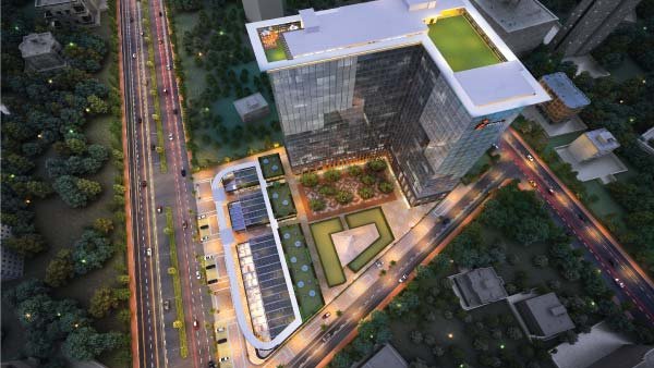 IThums 73 Noida premium commercial facade
